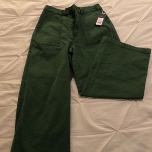 Green pants from Target